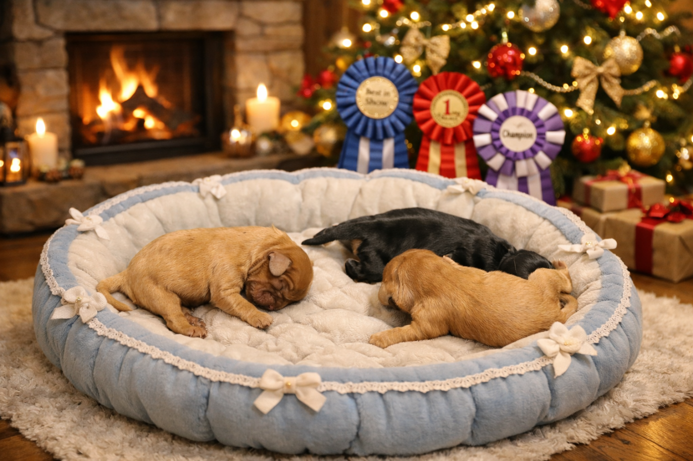Chiot Cavalier King Charles Spaniel de la Dynastie d'Orkhan